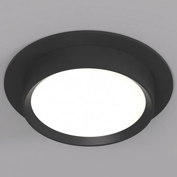Встраиваемый светильник Denkirs FLAT DK2090-BK