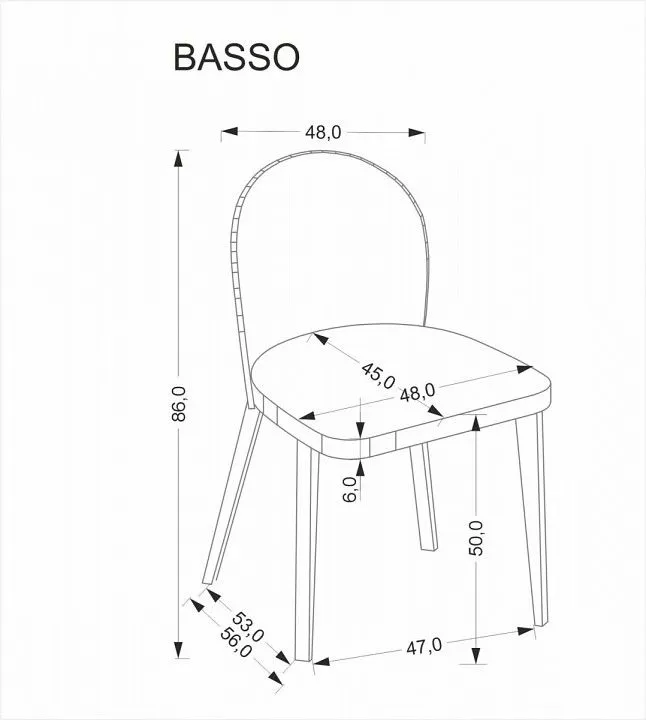 Стул Basso