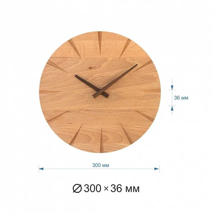 Настенные часы (30x3.6 см) WD200919