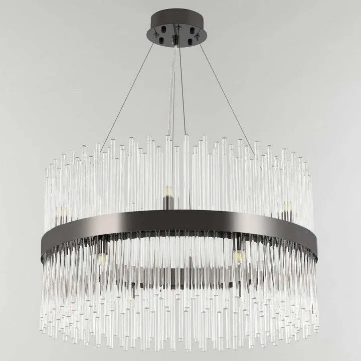 Подвесная люстра Arte Milano Бари 430110.600.12.G9.D1 BK
