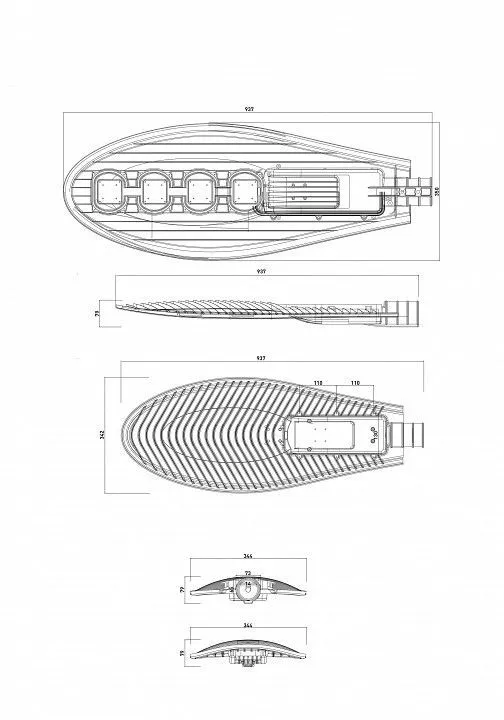 Консольный светильник Эра  SPP-5-200-5K-W