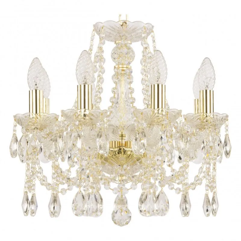 Подвесная люстра Bohemia Ivele Crystal 107 107/8/141 G