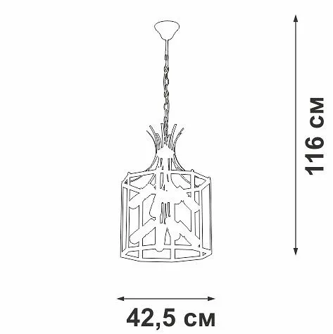 Подвесная люстра Vitaluce V3926 V3926-1/8