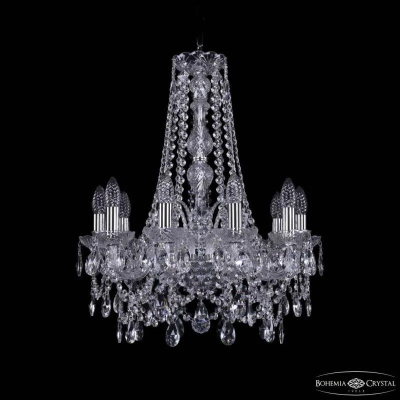Подвесная люстра Bohemia Ivele Crystal 1411 1411/10/160/h-64 Ni