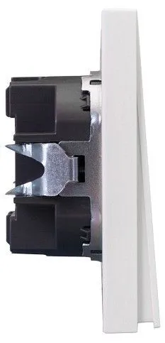 Выключатель двухклавишный без рамки Kranz STRONG KR-78-0706-4