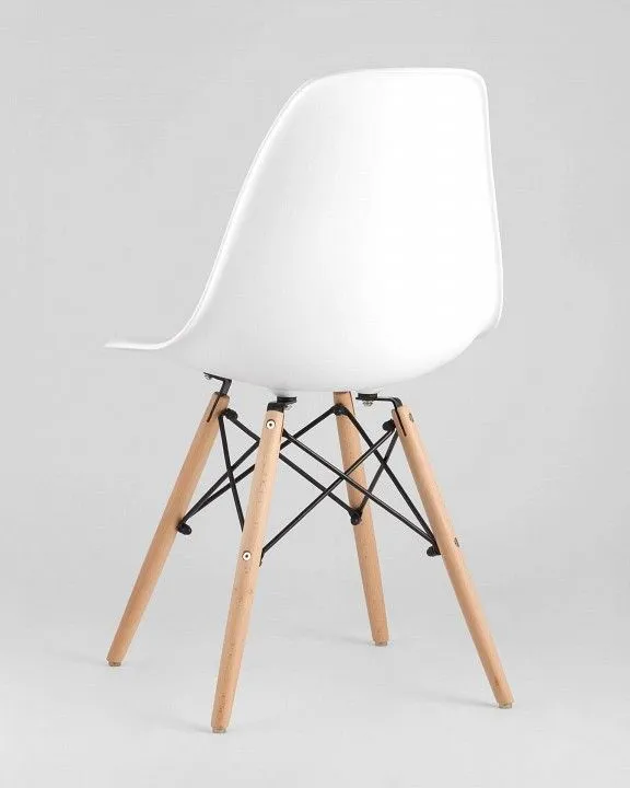 Набор из 4 стульев Stool Group Eames 8056PP WHITE X4, УТ000004728 Набор из 4 стульев Stool Group Eames 8056PP WHITE X4, УТ000004728