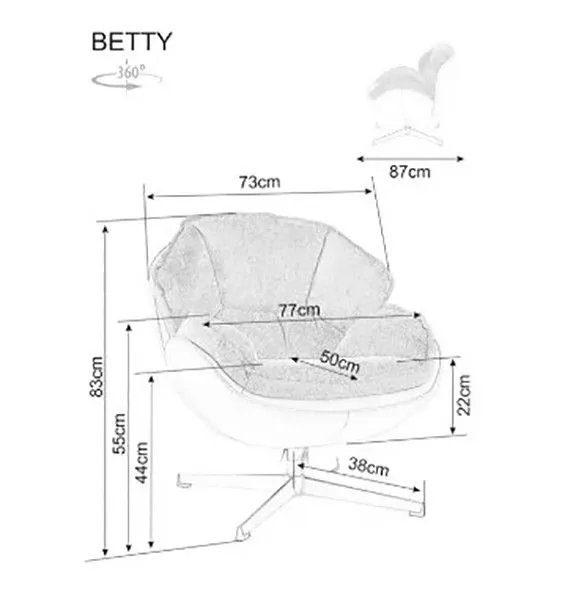 Кресло Betty
