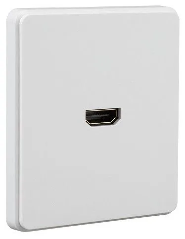 Розетка HDMI без рамки Kranz ROUND KR-78-0730-1
