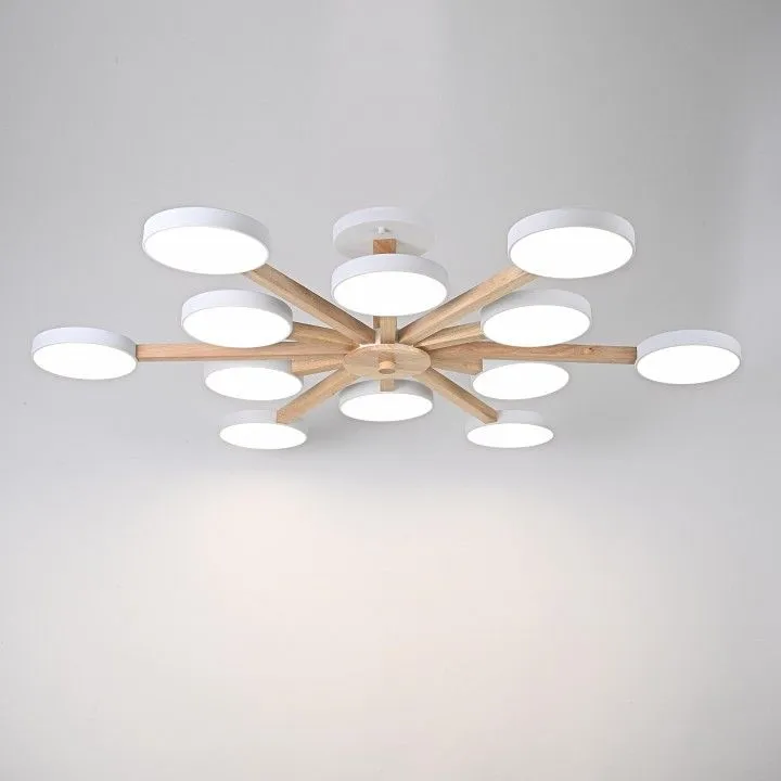 Люстра на штанге Imperiumloft TURNA White TURNA-B01