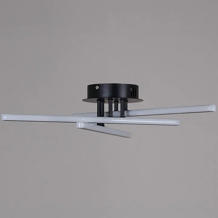 Потолочная люстра Reluce 08855-1 08855-3.3-03C BK+GY