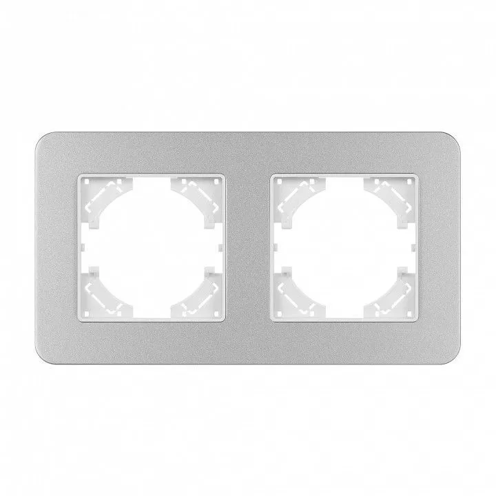 Рамка на 2 поста Arlight AKIRY 049737