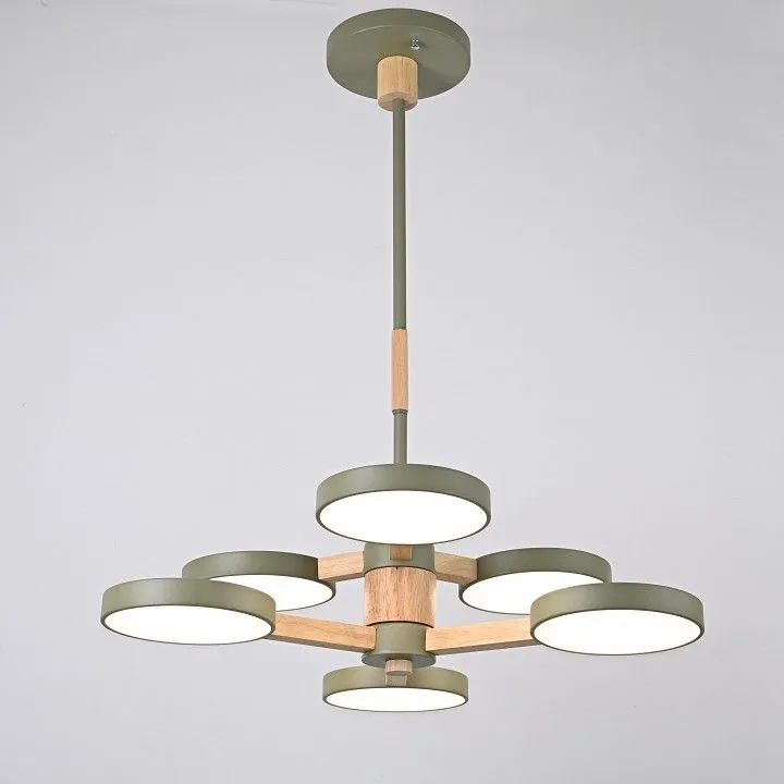 Люстра на штанге Imperiumloft TURNA Khaki TURNA-DBL01