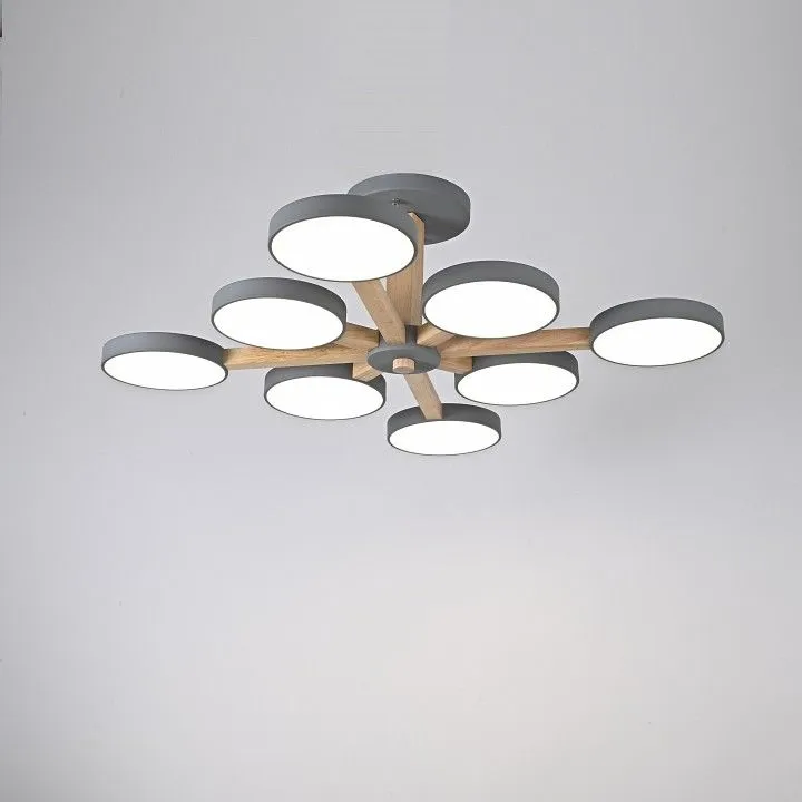 Люстра на штанге Imperiumloft TURNA Gray TURNA-B01