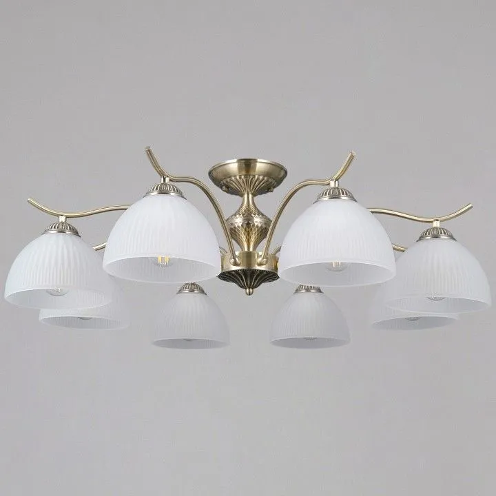 Люстра на штанге ILLUMICO  IL0896-8CSQ-26 AB ELITE