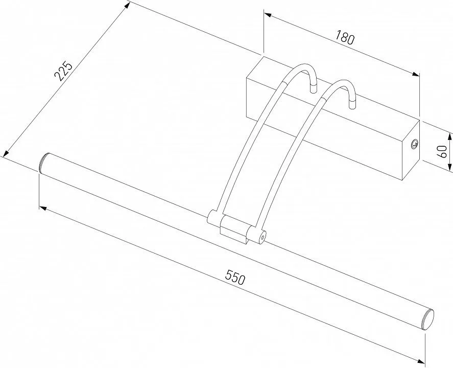 Подсветка для зеркала Elektrostandard Simple a063698