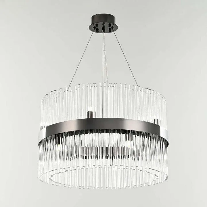 Подвесная люстра Arte Milano Бари 430110.500.10.G9.B1 BK