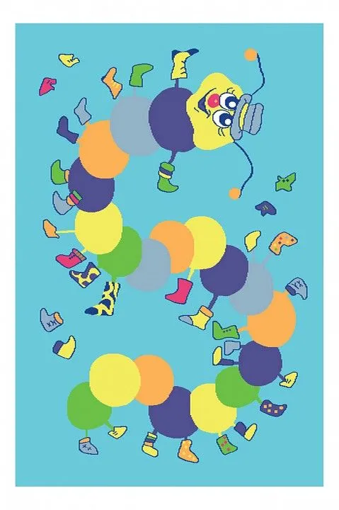 Ковер детский (160x220 см) Funky Top