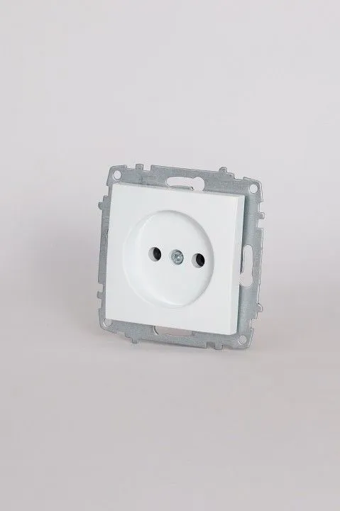 Розетка без заземления, без рамки Elbi Eleсtriс Zena Vega 609-015600-215