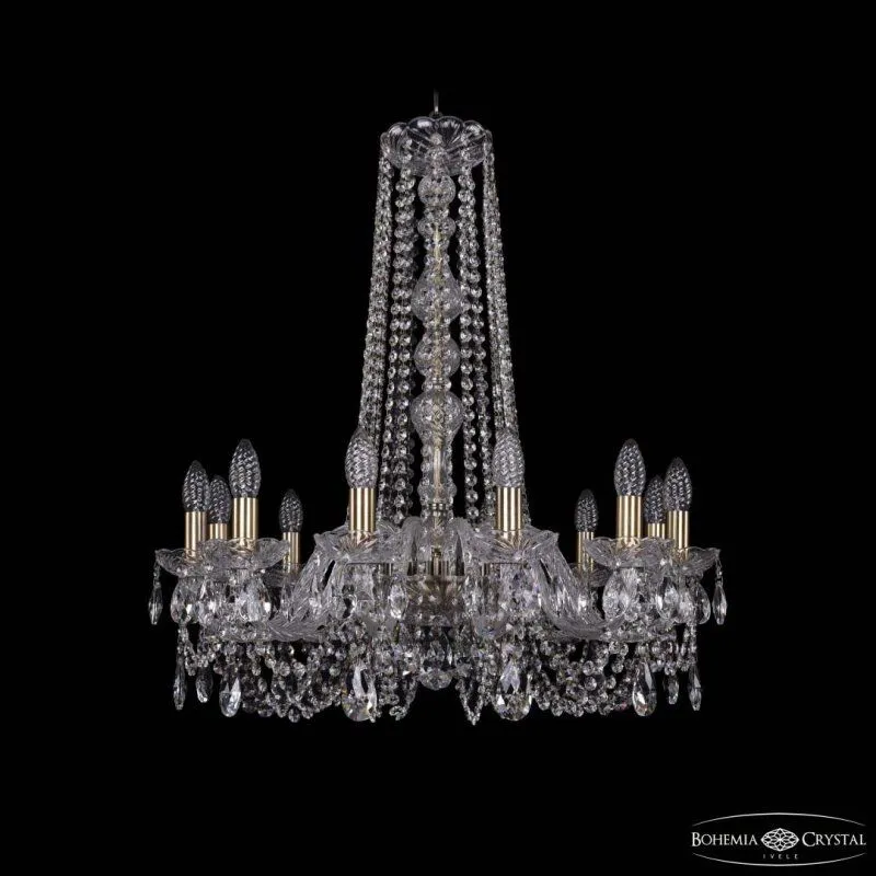 Подвесная люстра Bohemia Ivele Crystal 1402 1402/12/240/h-75 Pa