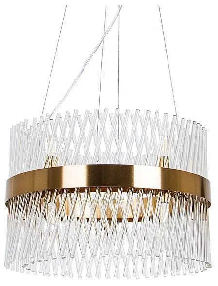 Подвесная люстра Arte Lamp ACAPULCO A1073LM-10PB