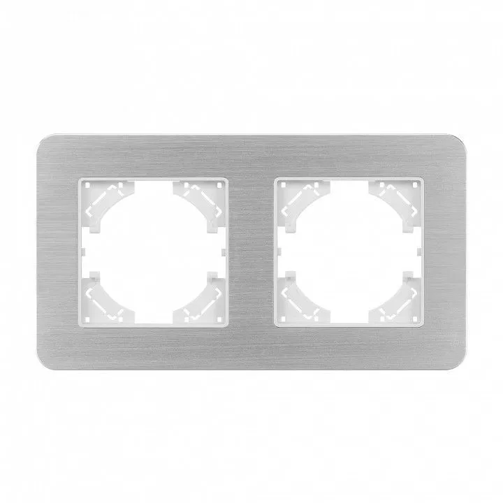 Рамка на 2 поста Arlight AKIRY 049724