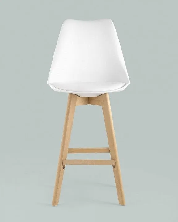 Кресло Stool Group Frankfurt Y815A-75CM white, УТ000025486 Кресло Stool Group Frankfurt Y815A-75CM white, УТ000025486