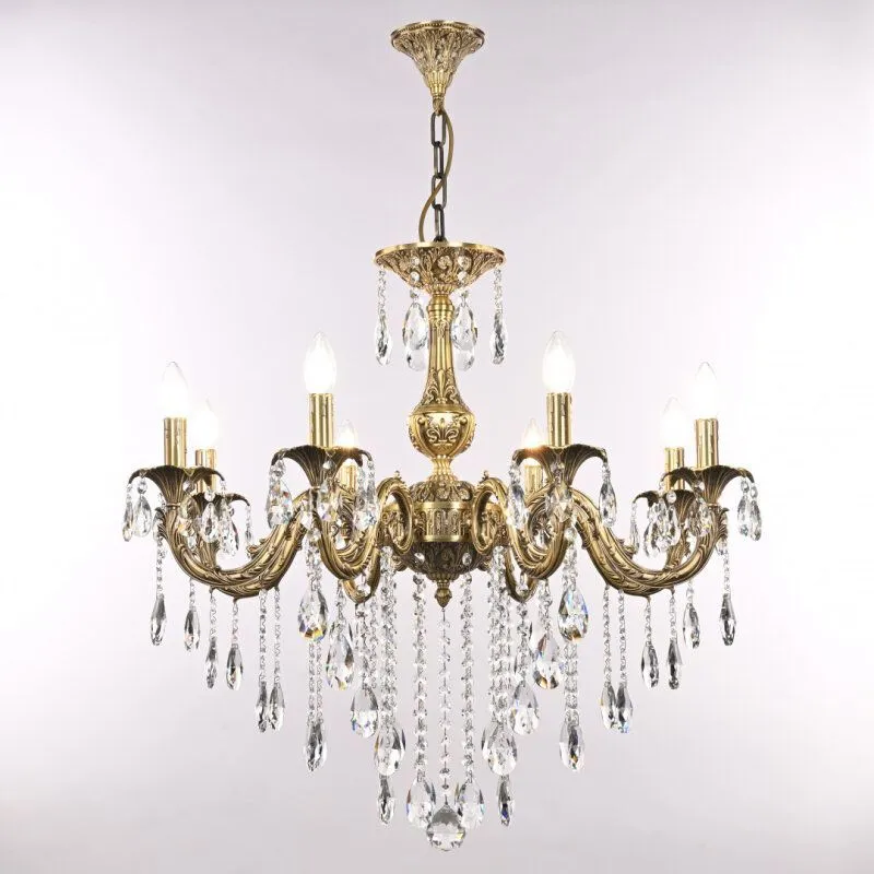 Подвесная люстра Bohemia Ivele Crystal AL7901 AL79101/8/250 B FP