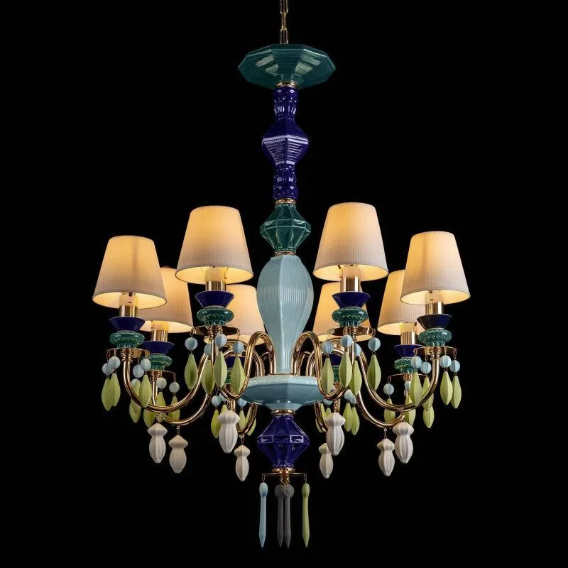 Подвесная люстра Loft it Grace 10203/8 Green