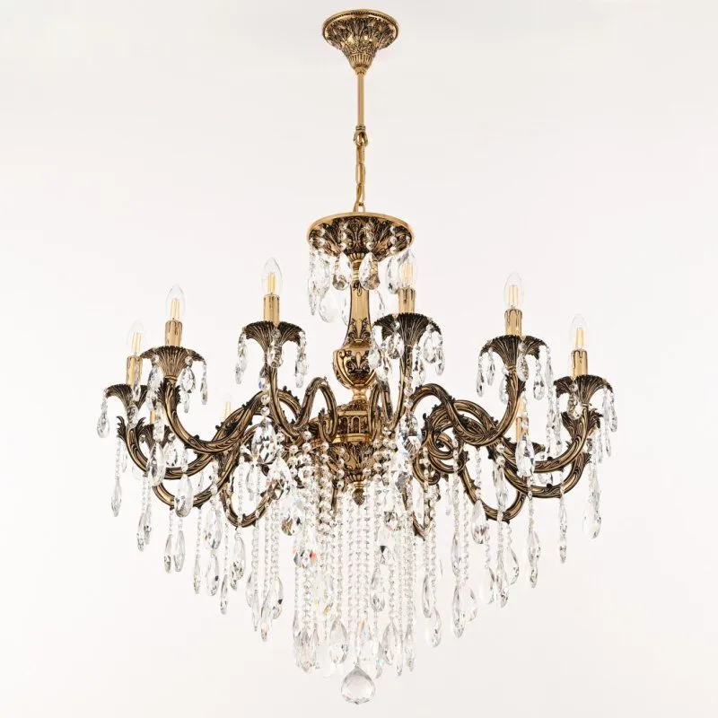 Подвесная люстра Bohemia Ivele Crystal AL7901 AL79101/12/300 B GB