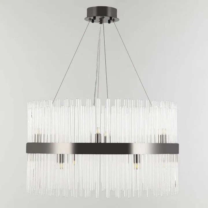 Подвесная люстра Arte Milano Бари 430110.600.12.G9.D1 BK