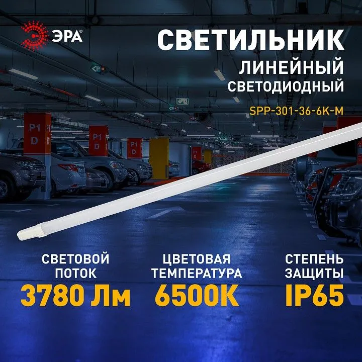 Накладной светильник Эра  SPP-301-36-6K-M