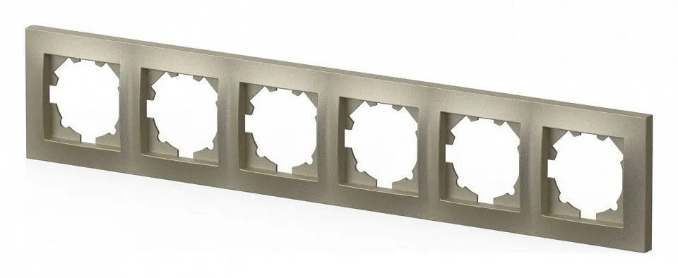 Рамка на 6 постов Elbi Eleсtriс Vega 510-011400-252