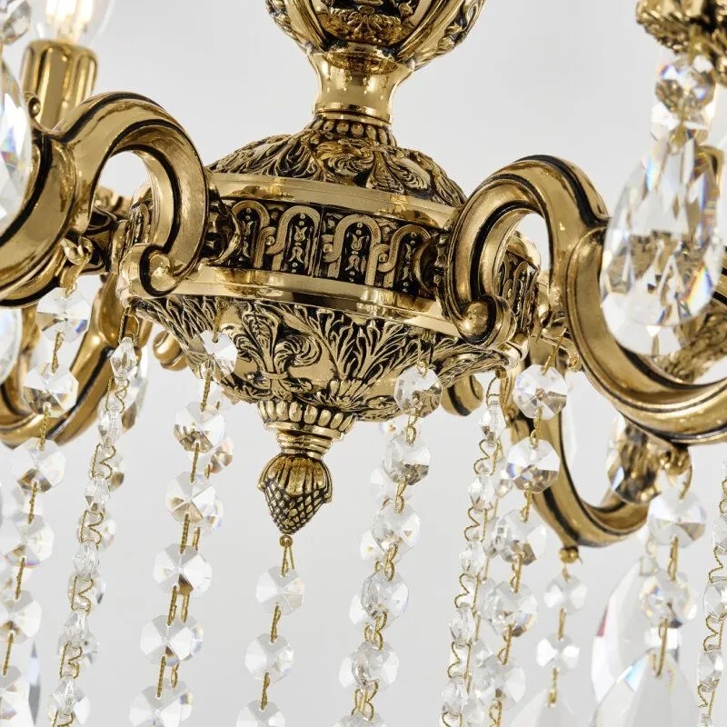 Подвесная люстра Bohemia Ivele Crystal AL7801 AL78101/6/210 B GB
