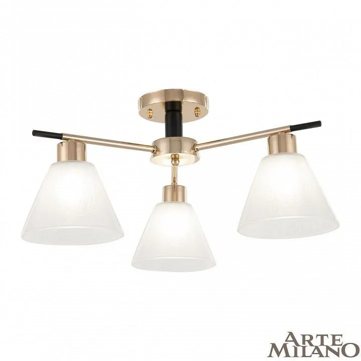 Потолочная люстра Arte Milano Napoli-322119 322119/3 FG+BK
