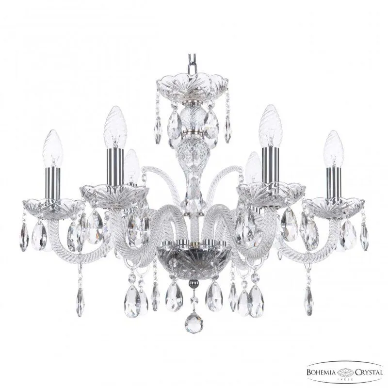Подвесная люстра Bohemia Ivele Crystal 118 118/6/195 Ni