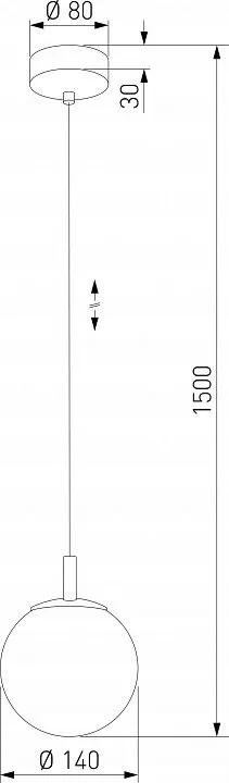 Подвесной светильник TK Lighting Cadix 759 Cadix Gold