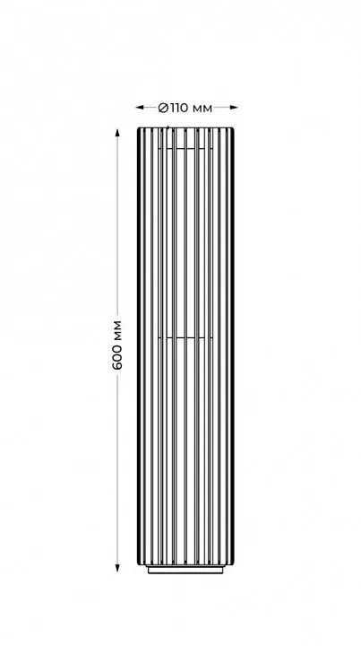 Наземный низкий светильник Italline  IT9060
