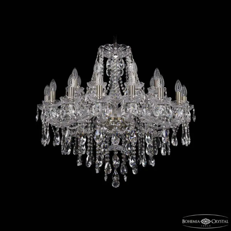 Подвесная люстра Bohemia Ivele Crystal 1415 1415/16+8/300 Pa