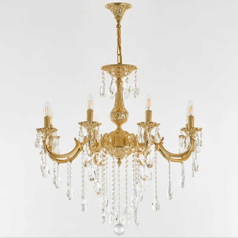 Подвесная люстра Bohemia Ivele Crystal AL7801 AL78101/8/250 B G