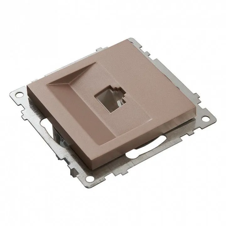 Розетка Ethernet RJ-45 без рамки Stekker Катрин 39599