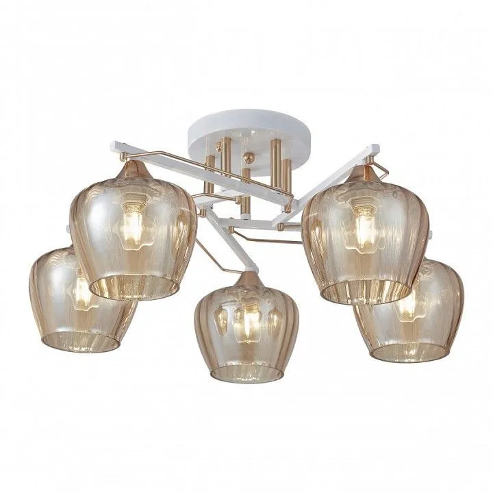 Потолочная люстра Arte Milano AMALFI-329508 329508/5 WH+FG
