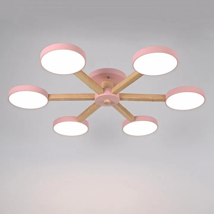Люстра на штанге Imperiumloft TURNA Pink TURNA01