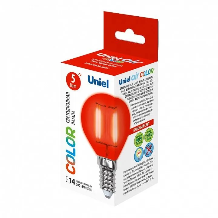 Лампа светодиодная Uniel Air Color E14 5Вт K UL-00002985