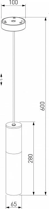 Подвесной светильник Elektrostandard 5602 a062780