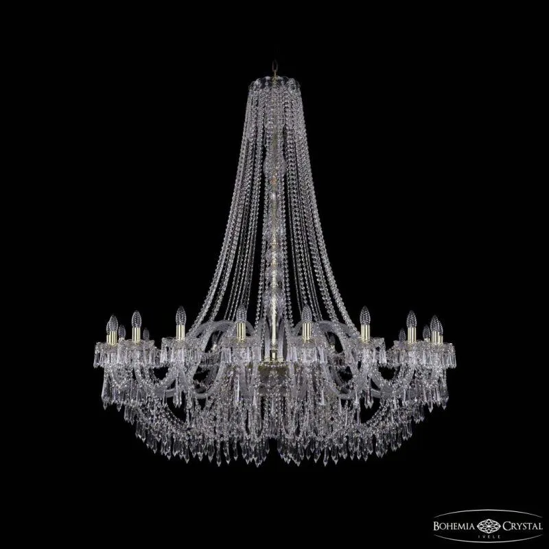 Подвесная люстра Bohemia Ivele Crystal 1403 1403/20/530/h-160 G