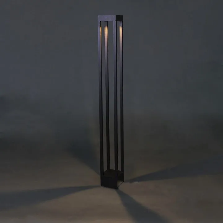 Наземный высокий светильник Reluce  09970-0.7-001U 1,0M LED7W BK RLOS