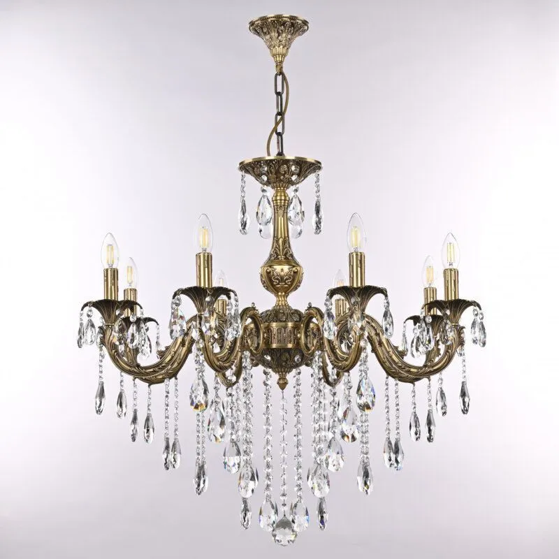 Подвесная люстра Bohemia Ivele Crystal AL7901 AL79101/8/250 B FP