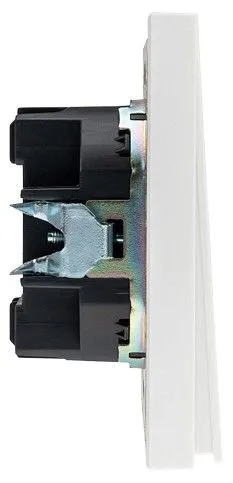 Переключатель перекрестный одноклавишный без рамки Kranz STRONG KR-78-0710-4