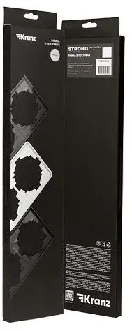 Рамка на 5 постов Kranz STRONG KR-78-0755-4