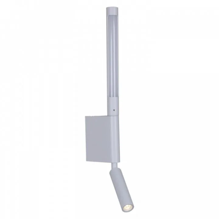 Бра с подсветкой Reluce 86209 86209-9.2-001KT LED3W+6W WT